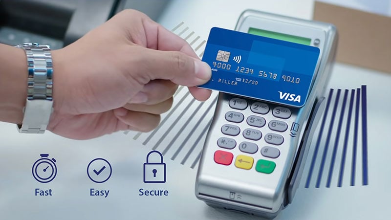 Visa Contactless Shopping