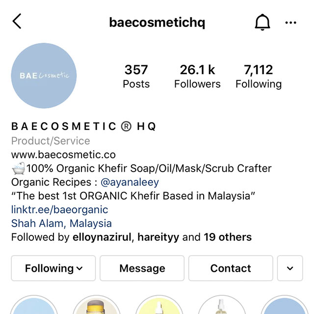 bae cosmetic